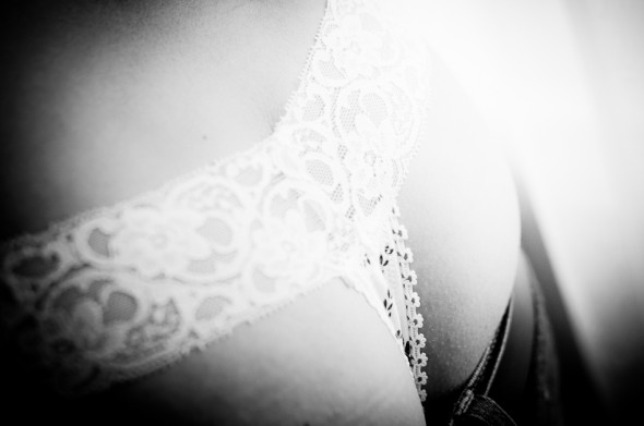Laced bum